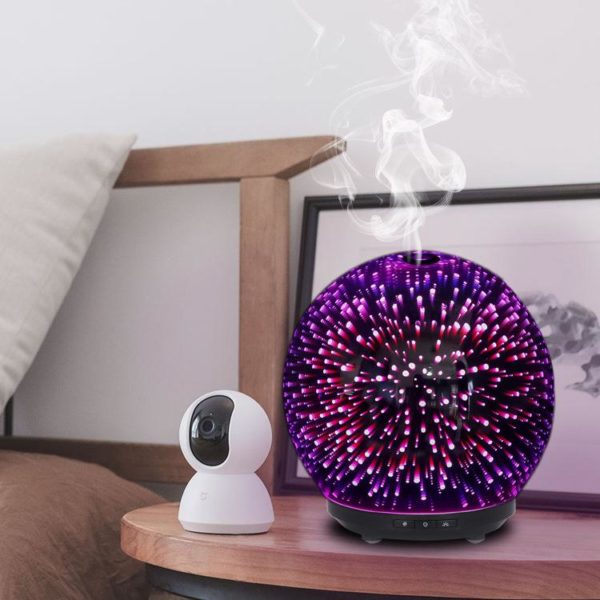 3D Glass Fireworks Aromatherapy Diffuser - Image 5